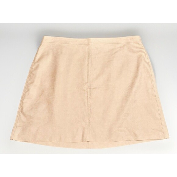 J.Crew Natasha Skirt in Stretch Twill Cotton  | Sz 20 | Light Khaki - Picture 2 of 9